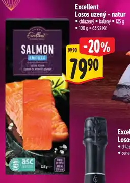 Albert Excellent losos uzený - natur nabídka