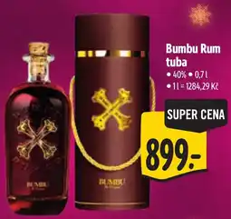 Albert Bumbu rum tuba nabídka
