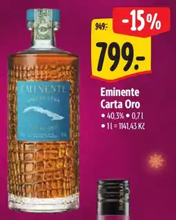 Albert Eminente Carta Oro nabídka