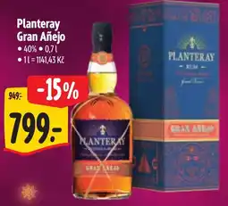 Albert Planteray Gran Añejo nabídka