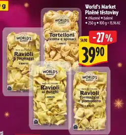 Albert World's Market Plněné těstoviny nabídka
