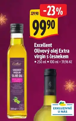 Albert Excellent olivový olej extra virgin s česnekem nabídka