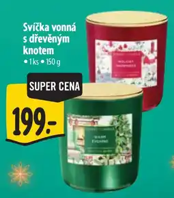 Albert Svícíka vonná s dřevěným knotem nabídka
