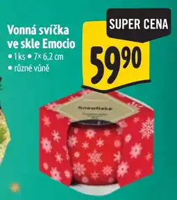 Albert Emocio vonná svíčka ve skle nabídka