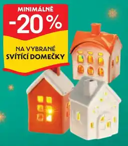 Albert svítící domečky nabídka