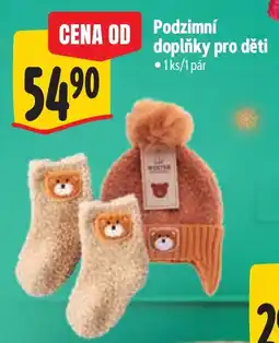 Albert Winter podzimní doplňky pro děti nabídka