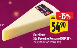 Albert Excellent Sýr Pecorino Romano DOP 35% nabídka