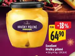 Albert Excellent Hrušky půlené nabídka