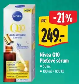 Albert Nivea Q10 Pleťové sérum nabídka