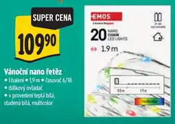 Albert Emos vánocní nano řetěz nabídka