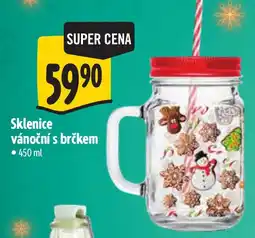 Albert Sklenice vánoční s brčkem nabídka