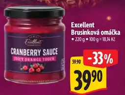 Albert Excellent brusinková omáčka nabídka