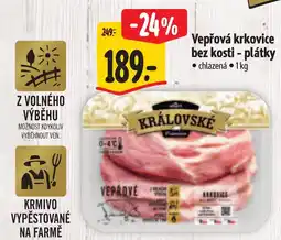 Albert Královské vepřová krkovice bez kosti - plátky nabídka
