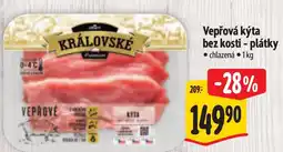 Albert Královské vepřová kýta bez kosti - plátky nabídka