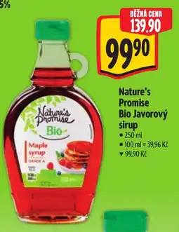 Albert Nature's Promise Bio Javorový sirup nabídka