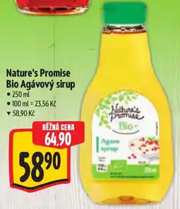 Albert Nature's Promise Bio Agávový sirup nabídka