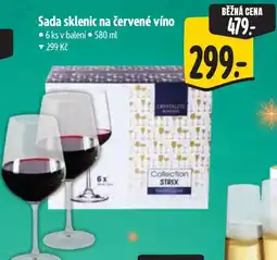 Albert Crystalite sada sklenic na červené víno nabídka