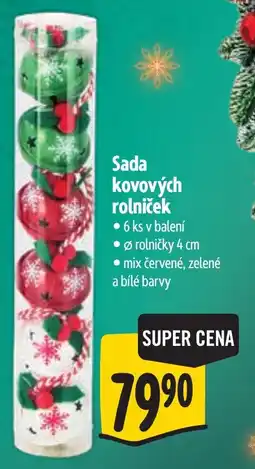 Albert Sada kovových rolniček nabídka