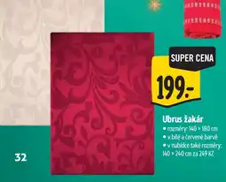 Albert Ubrus žakár nabídka