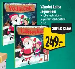 Albert Vánoční kniha se jménem nabídka
