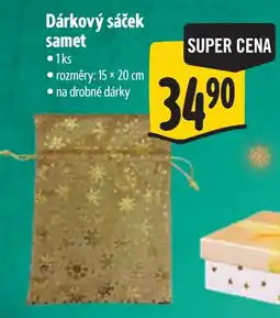 Albert Dárkový sáček samet nabídka