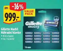 Albert Gillette Mach3 nabídka