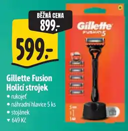 Albert Gillette Fusion Holící strojek nabídka