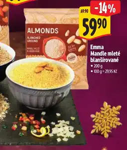 Albert Emma mandle mleté blanšírované nabídka