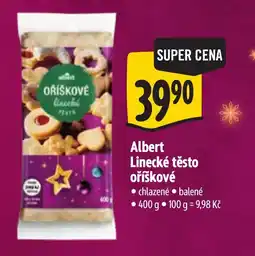Albert Albert linecké těsto oříškové nabídka