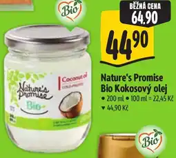 Albert Nature's Promise Bio Kokosový olej nabídka