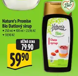 Albert Nature's Promise Bio Datlový sirup nabídka