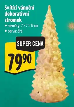 Albert Svítící vánoční dekorativní stromek nabídka