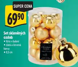 Albert Set skleněných ozdob nabídka