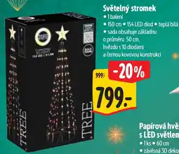 Albert Světelný stromek nabídka