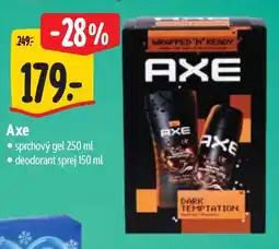 Albert Axe sprchový gel deodorant sprej nabídka