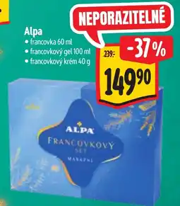 Albert Alpa francovkový set nabídka