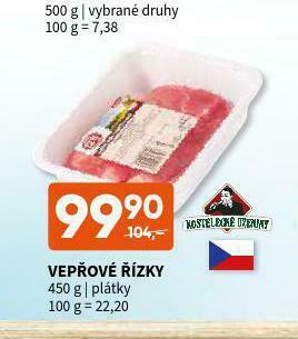 Terno Vepřové řízky nabídka