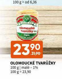 Terno Olomoucké tvarůžky nabídka