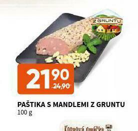 Terno Paštika s mandlemi nabídka