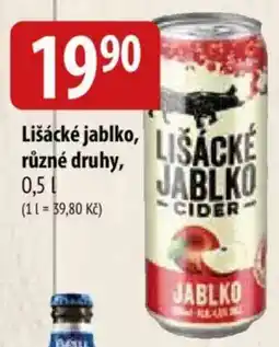 Bala Lišácké jablko nabídka