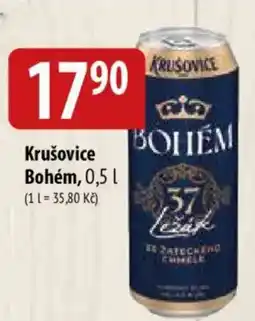 Bala Krušovice Bohém nabídka