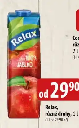 Bala Relax, různé druhy nabídka