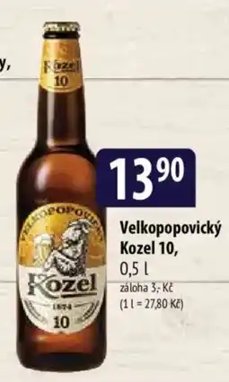 Bala Velkopopovický Kozel 10 nabídka
