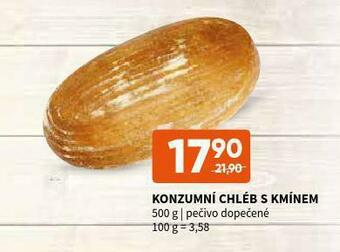Terno Konzumní chléb nabídka