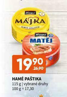Terno Hamé paštika nabídka