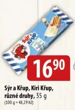 Bala Sýr a Křup, Kiri Křup nabídka