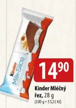 Bala Kinder Mléčný řez nabídka