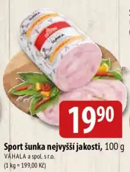 Bala Sport šunka nejvyšší jakosti nabídka