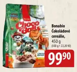 Bala Bonabio čokoládové cereálie nabídka