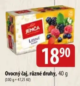 Bala Jemca ovocný čaj nabídka